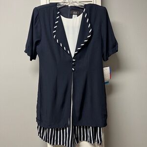 Vintage Nautical (sailor) Romper